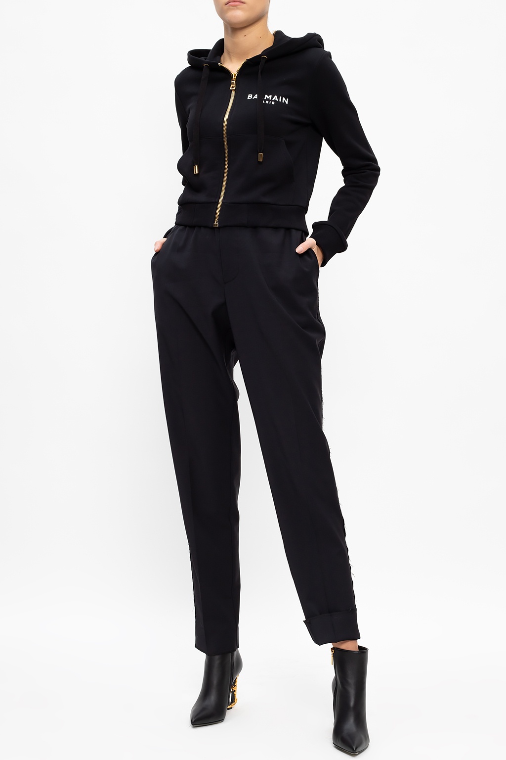Balmain Dress With Straps - up hoodie Balmain - Zip